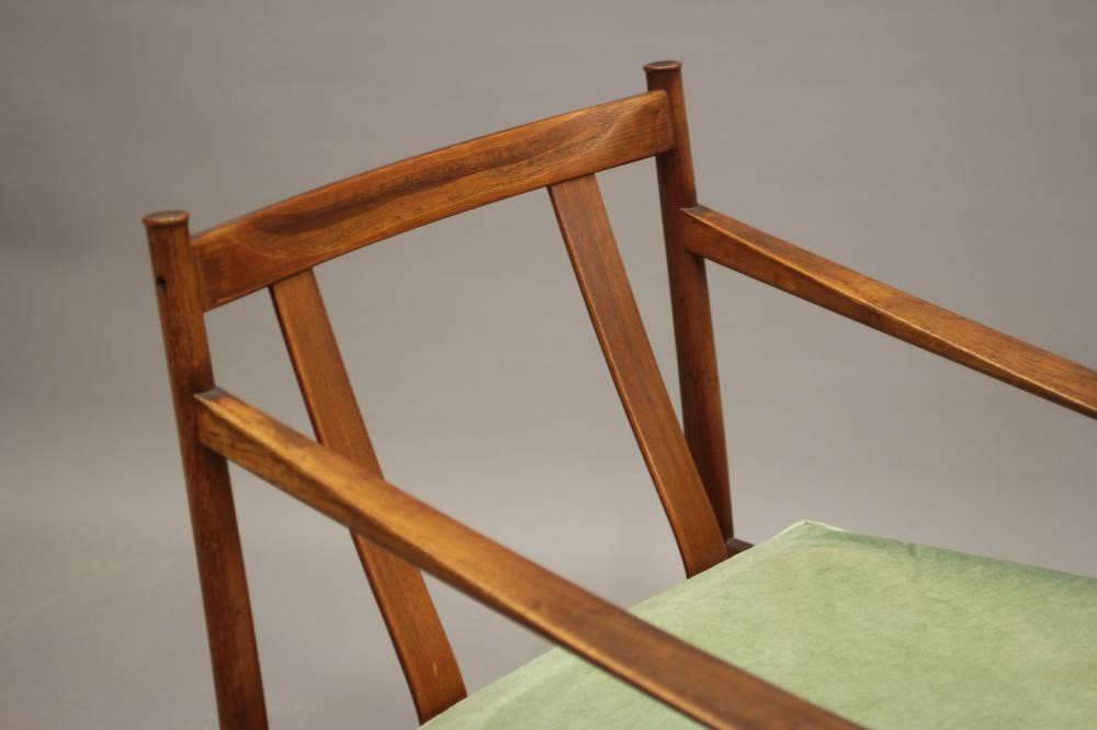 PETER HVIDT FOR FRANCE & SON - A TEAK MODEL FD-130 ARMCHAIR Image