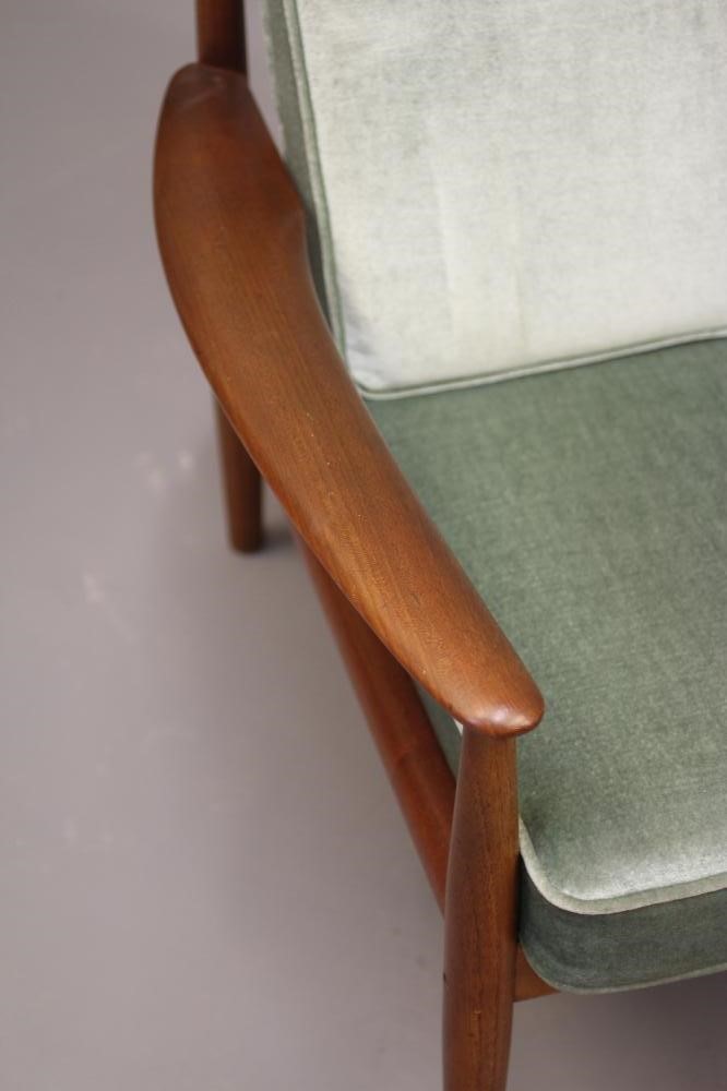 GRETE JALK FOR FRANCE & SON - A TEAK ARMCHAIR Image