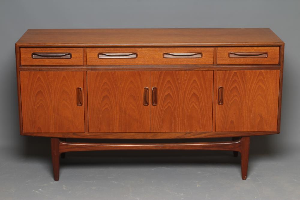 A G PLAN TEAK LONG SIDEBOARD Image
