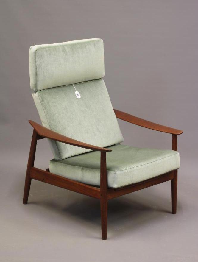 ARNE VODDER FOR FRANCE & SON - A TEAK MODEL FD-164 ARMCHAIR Image