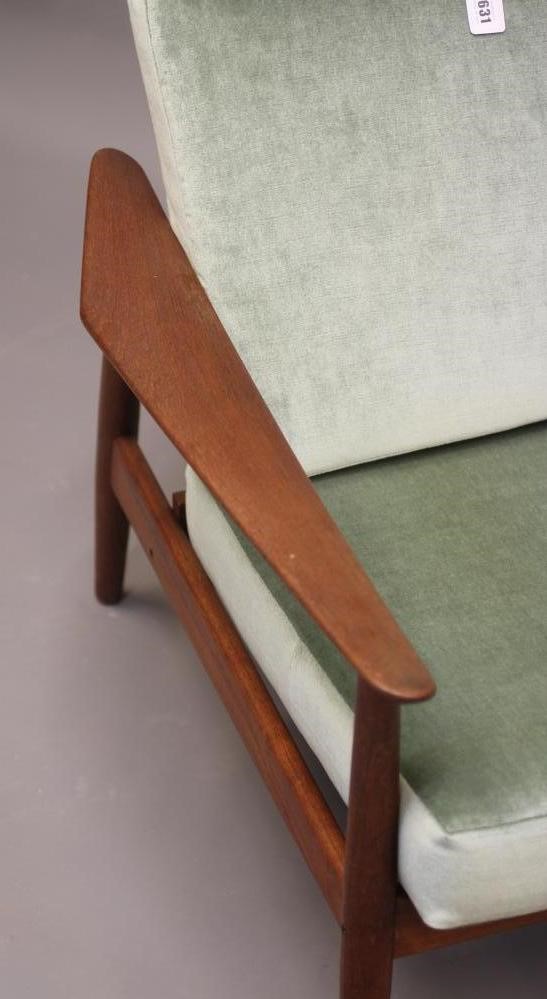 ARNE VODDER FOR FRANCE & SON - A TEAK MODEL FD-164 ARMCHAIR Image