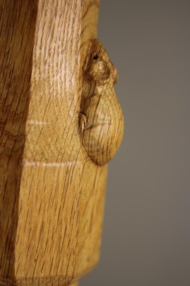 A ROBERT THOMPSON ADZED OAK COFFEE TABLE Image