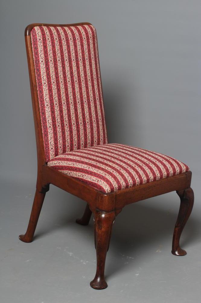 A GEORGIAN MAHOGANY SIDE CHAIR Image