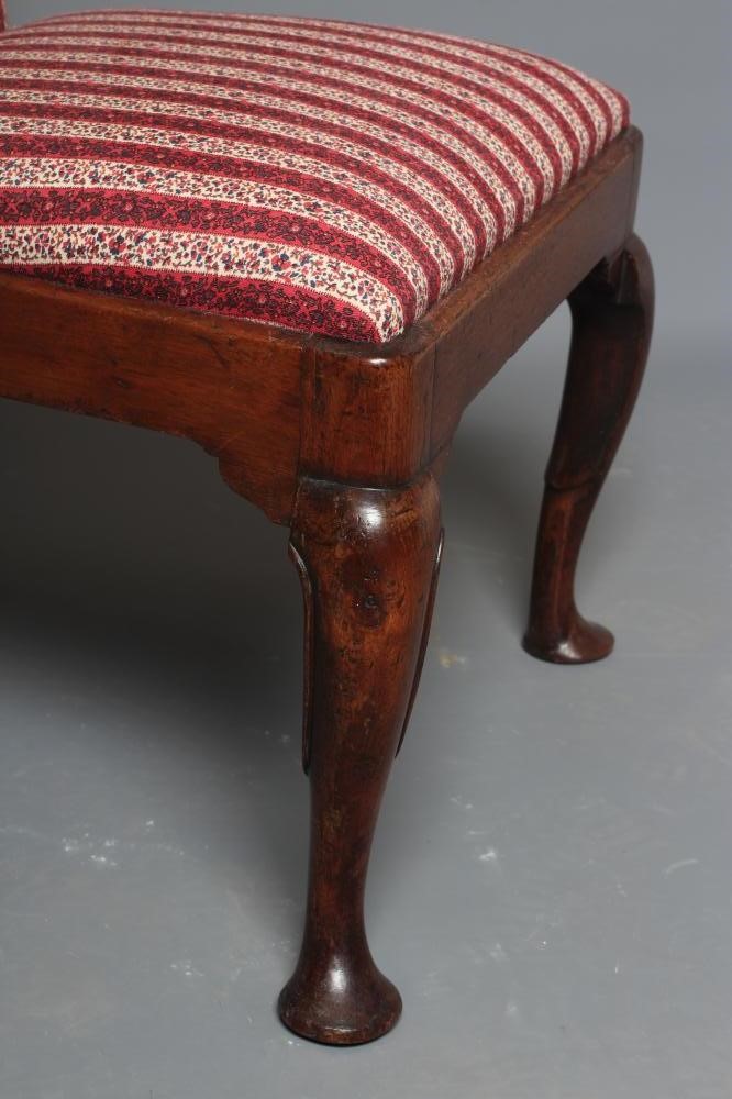 A GEORGIAN MAHOGANY SIDE CHAIR Image