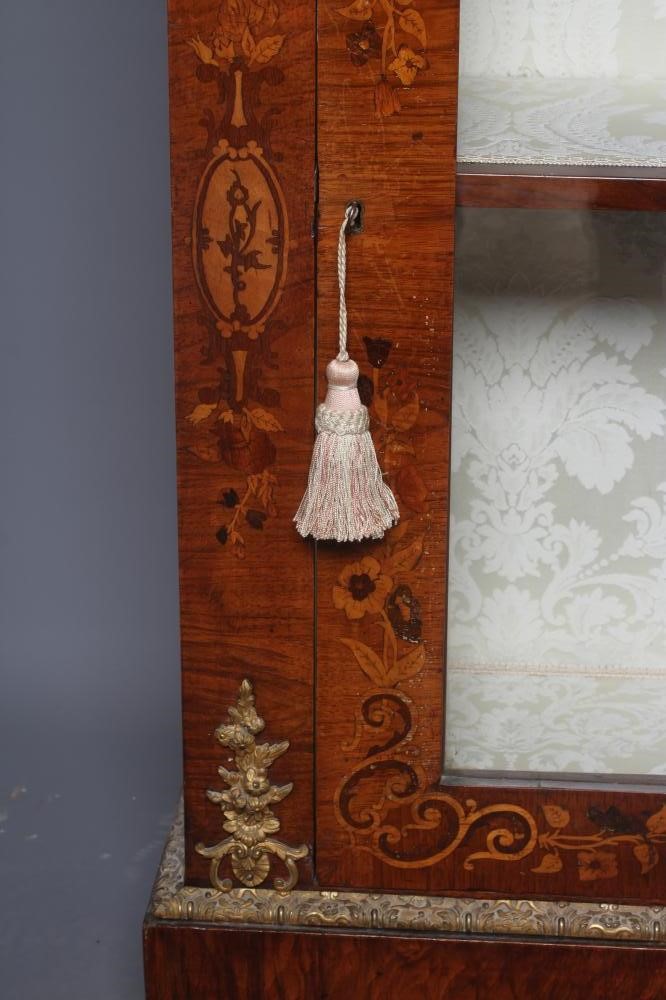 A VICTORIAN WALNUT PIER CABINET Image