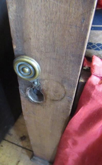 A MAHOGANY FOUR POSTER BEDSTEAD of Georgian design Image