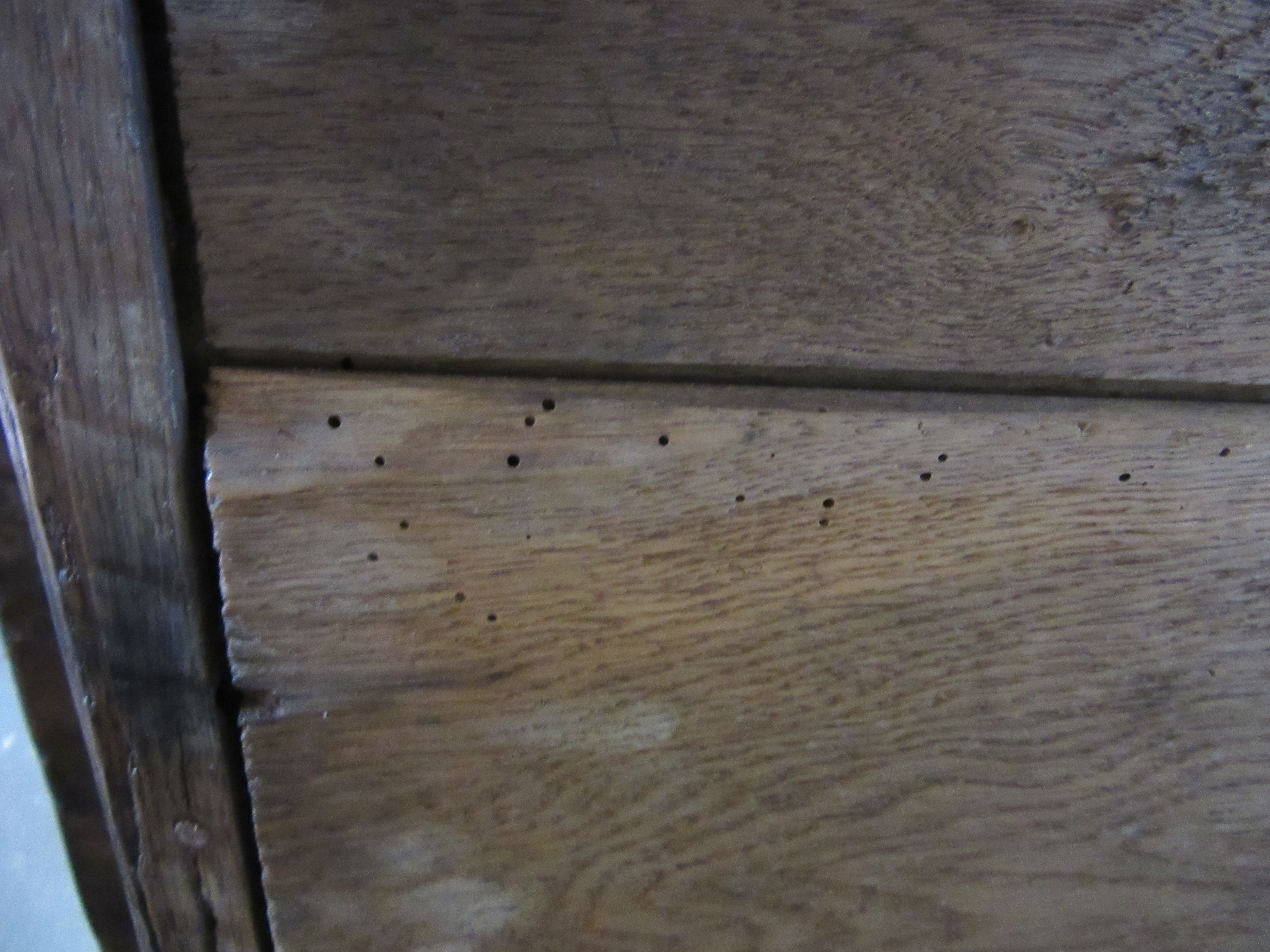 A JOINED OAK REFECTORY TABLE Image