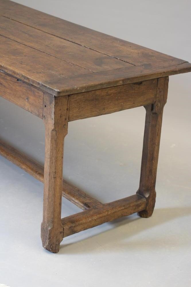 A JOINED OAK REFECTORY TABLE Image