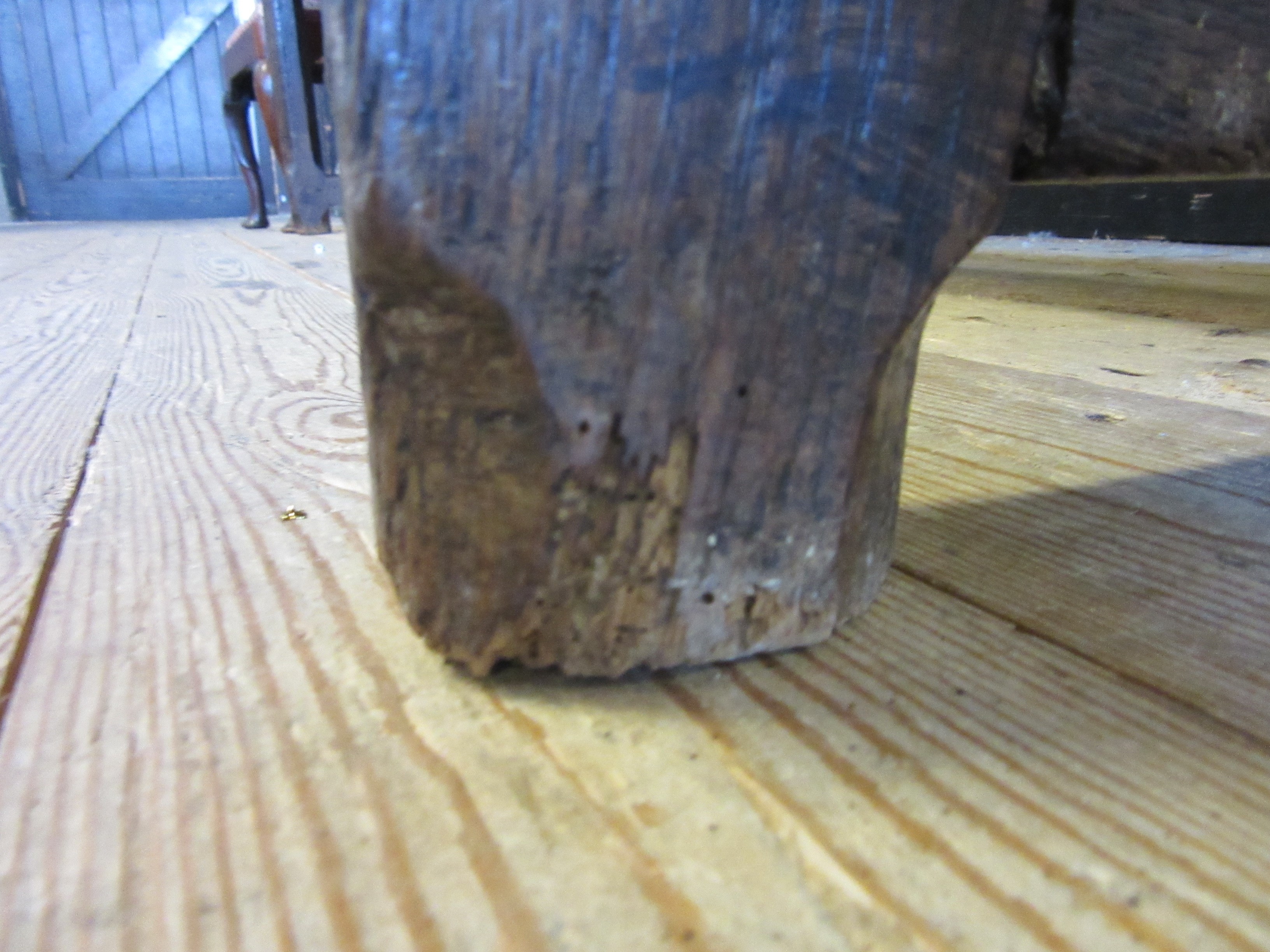 A JOINED OAK REFECTORY TABLE Image