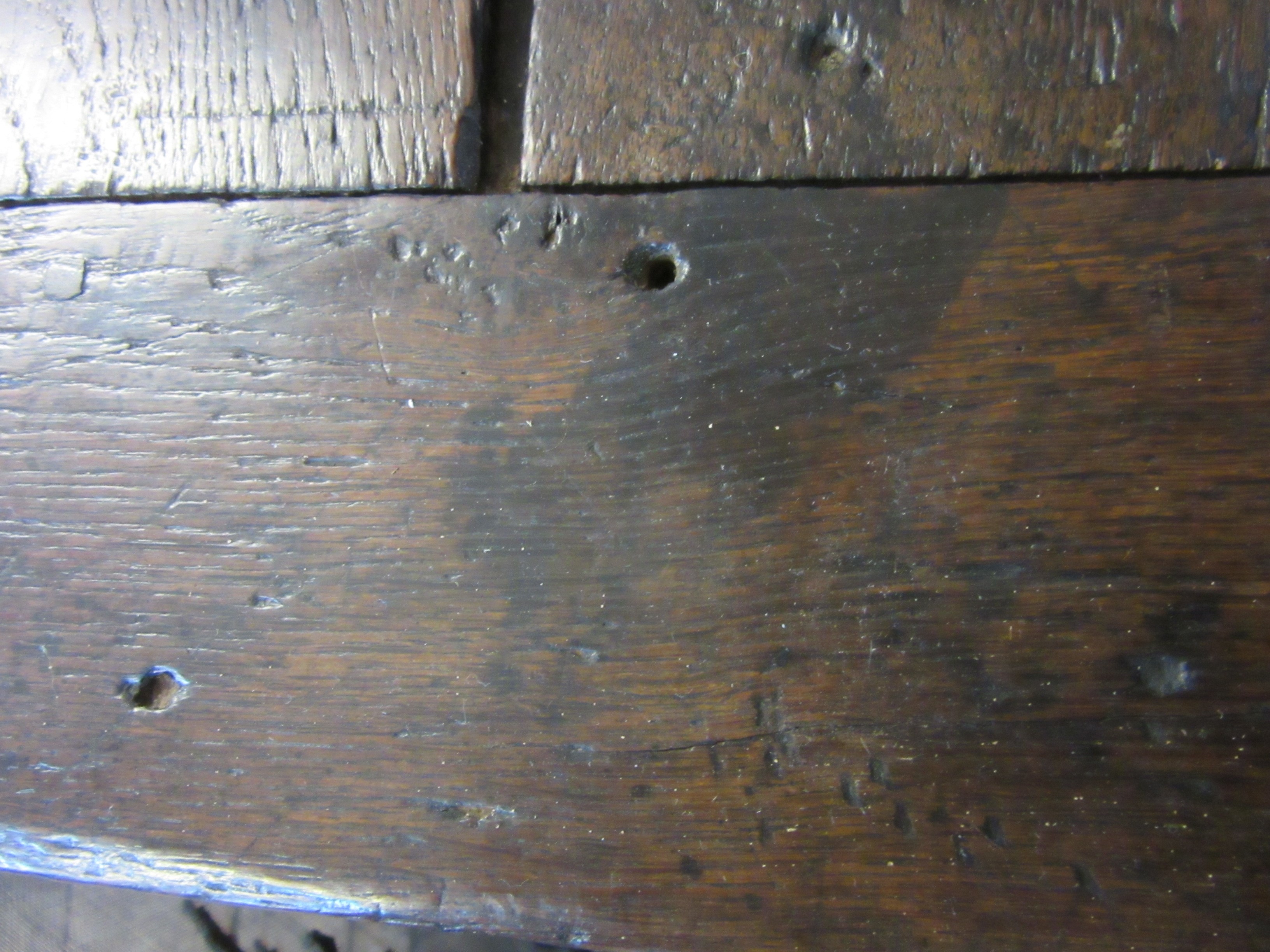 A JOINED OAK REFECTORY TABLE Image