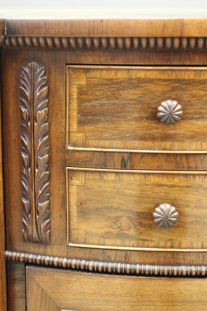 A REGENCY ROSEWOOD PIER CABINET Image