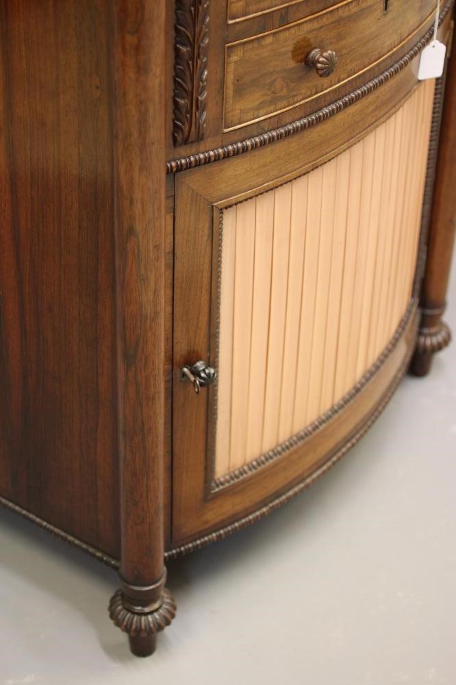 A REGENCY ROSEWOOD PIER CABINET Image