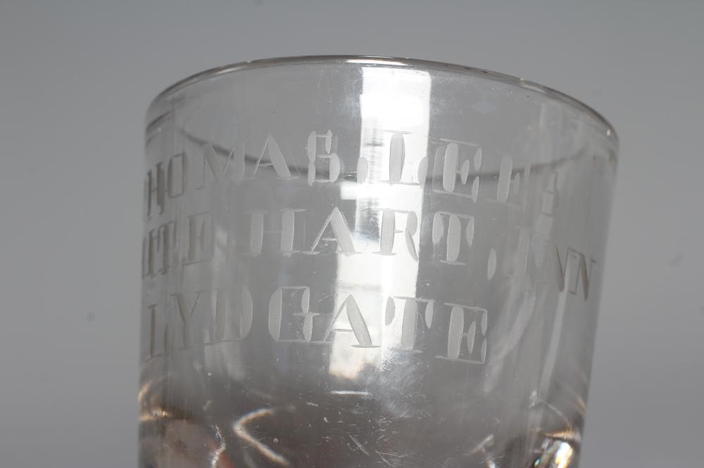 A GLASS TUMBLER Image