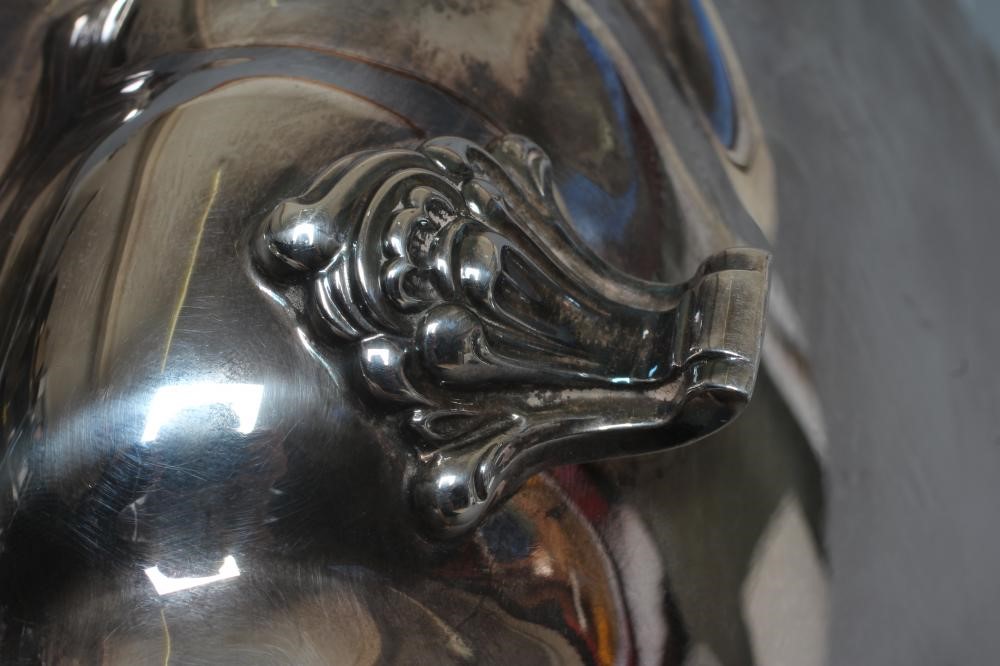 A GERMAN SILVER SHALLOW BOWL by Wilhelm T Binder Image