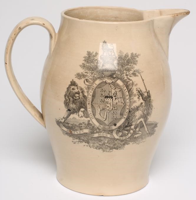 OF ROYAL INTEREST - a Herculaneum drabware jug Image
