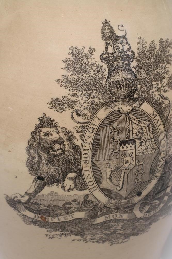 OF ROYAL INTEREST - a Herculaneum drabware jug Image