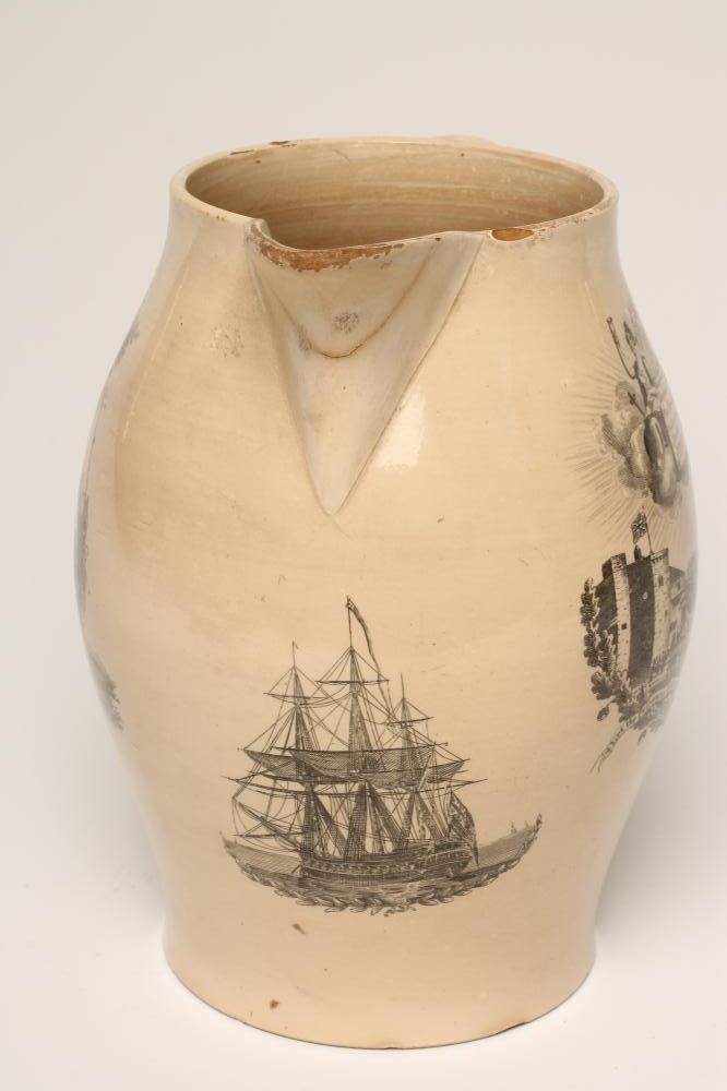 OF ROYAL INTEREST - a Herculaneum drabware jug Image