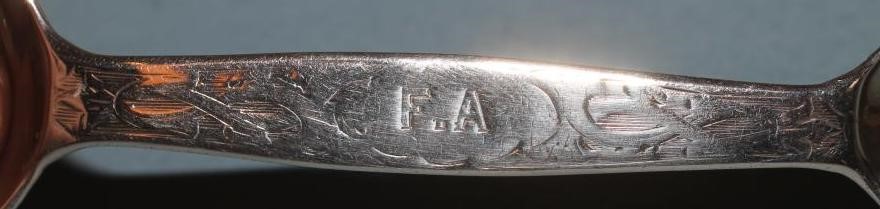 A VICTORIAN SILVER DOUBLE MEDICINE SPOON Image