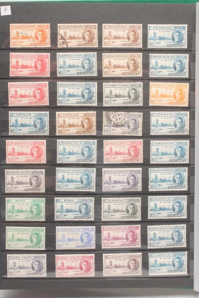 A FINE G.B. STAMP COLLECTION including 1939 high values Image