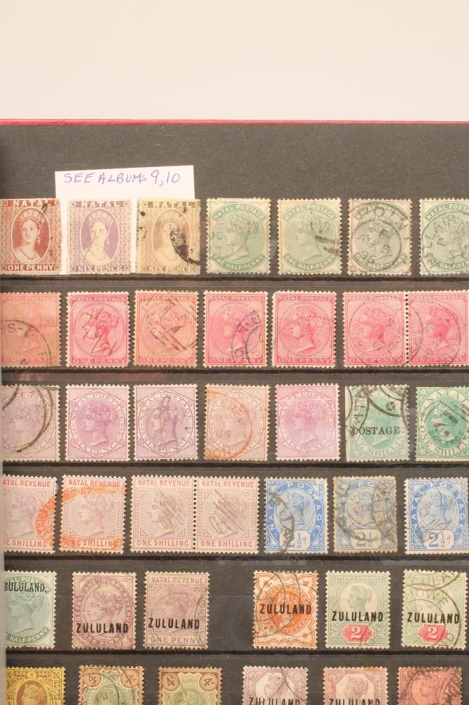 A SUPERB ALBUM OF COMMONWEALTH STAMPS including Cape of Good Hope Image