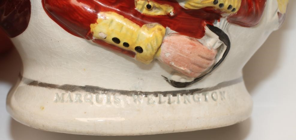 OF MILITARY INTEREST - a pearlware jug Image