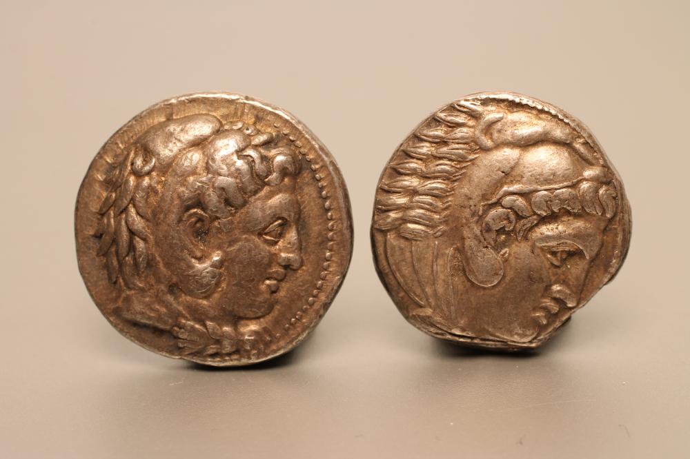 TWO TETRADRACHMS comprising Philip III Arrhidios Image