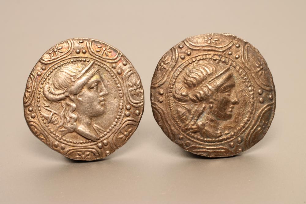 TWO TETRADRACHMS similar to the previous lot Image