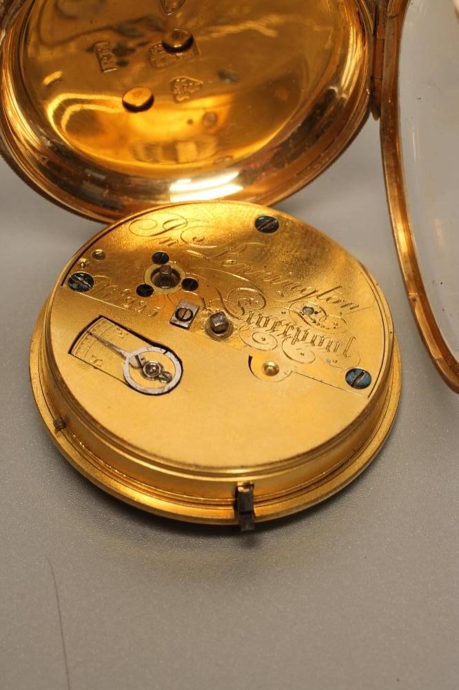 AN 18CT GOLD SMALL POCKET WATCH Image