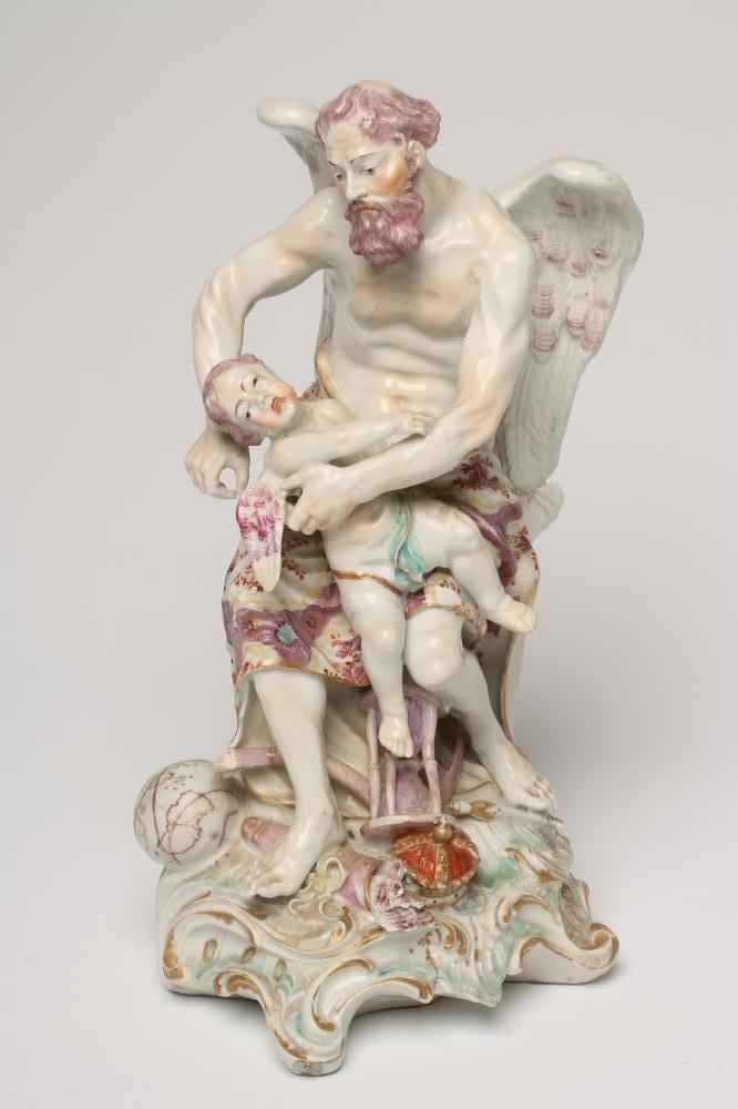 A DERBY PORCELAIN FIGURE Image