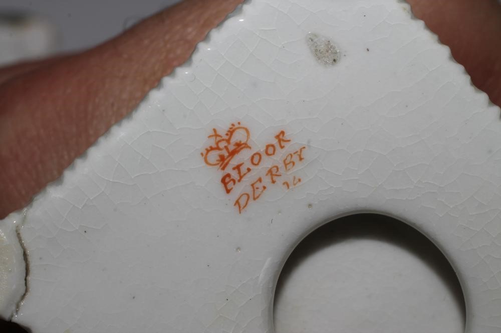 A BLOOR DERBY PORCELAIN FIGURE Image