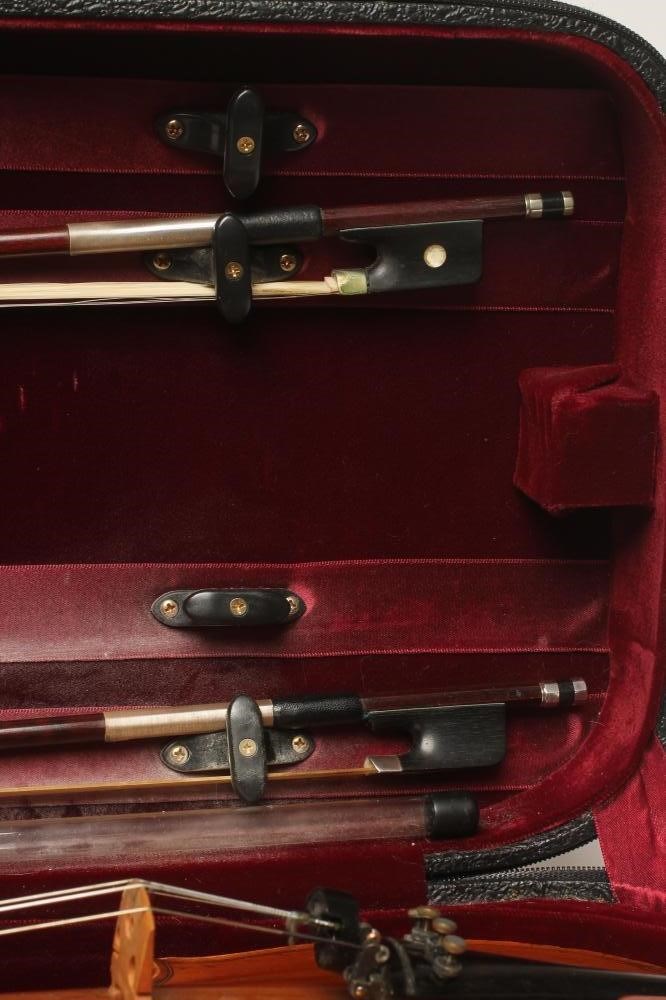 A VIOLIN with one piece back Image