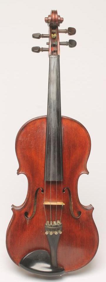 A G.W. HOFMANN VIOLIN with two piece back Image