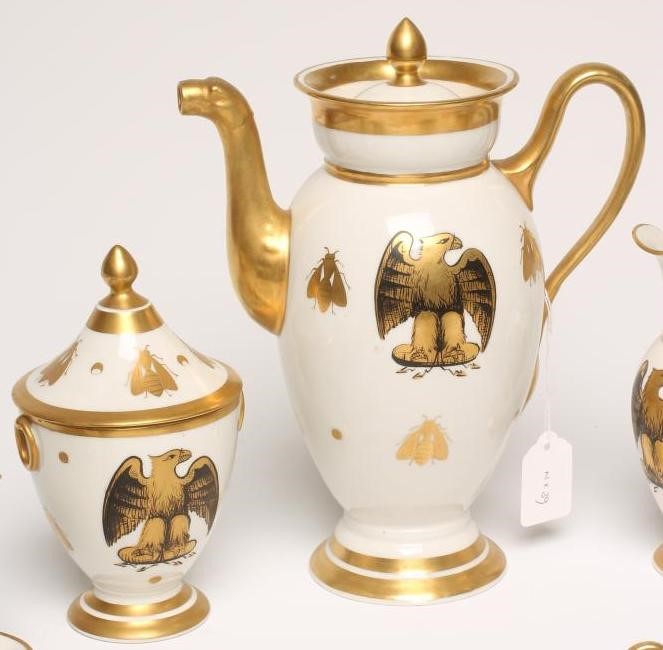 A FRENCH PORCELAIN COFFEE SERVICE Image