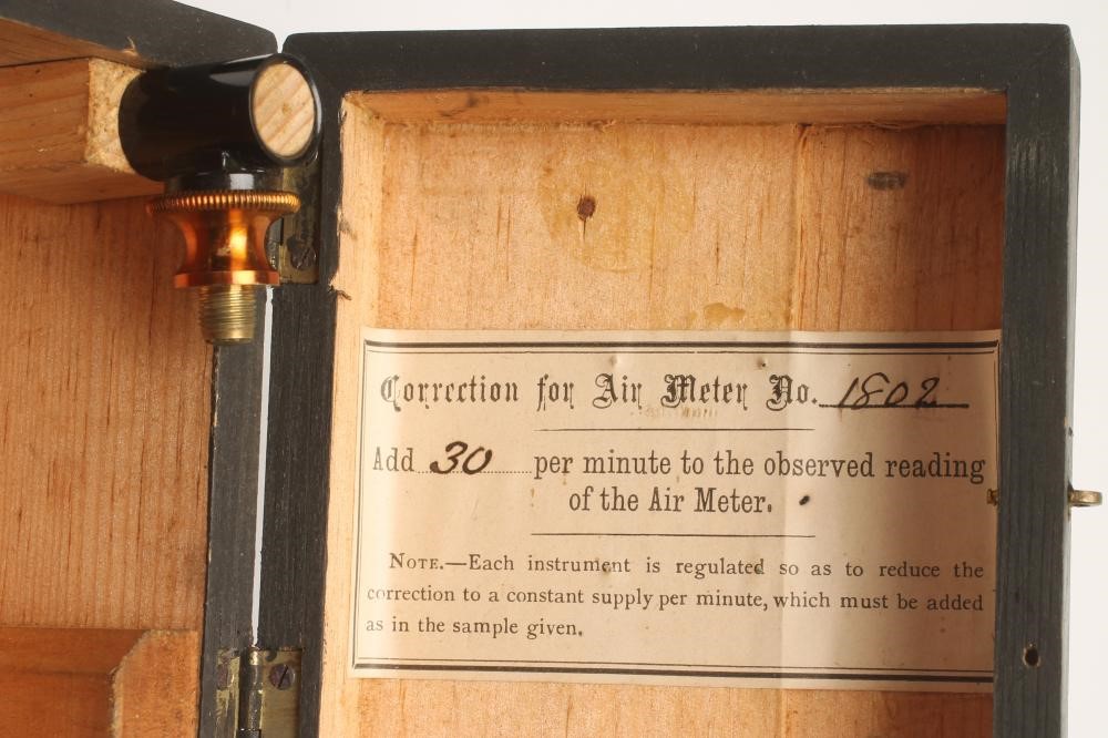 A "PORTABLE AIR METER" Image