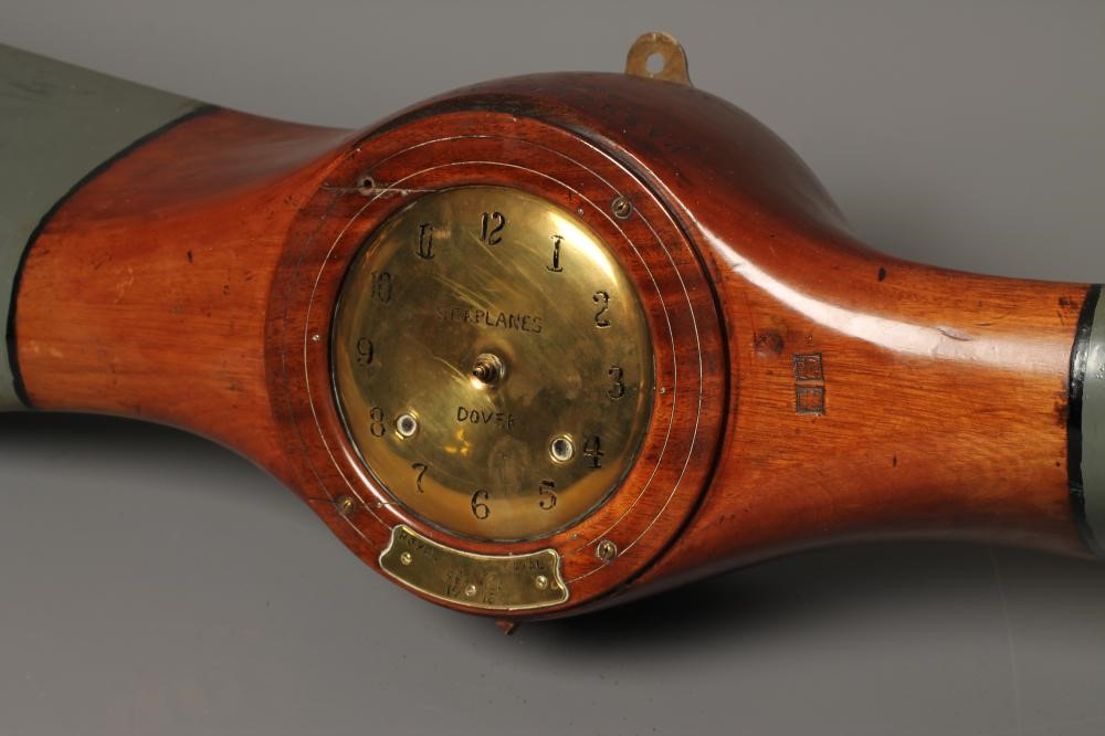 A LARGE WW1 PROPELLOR of wood construction Image