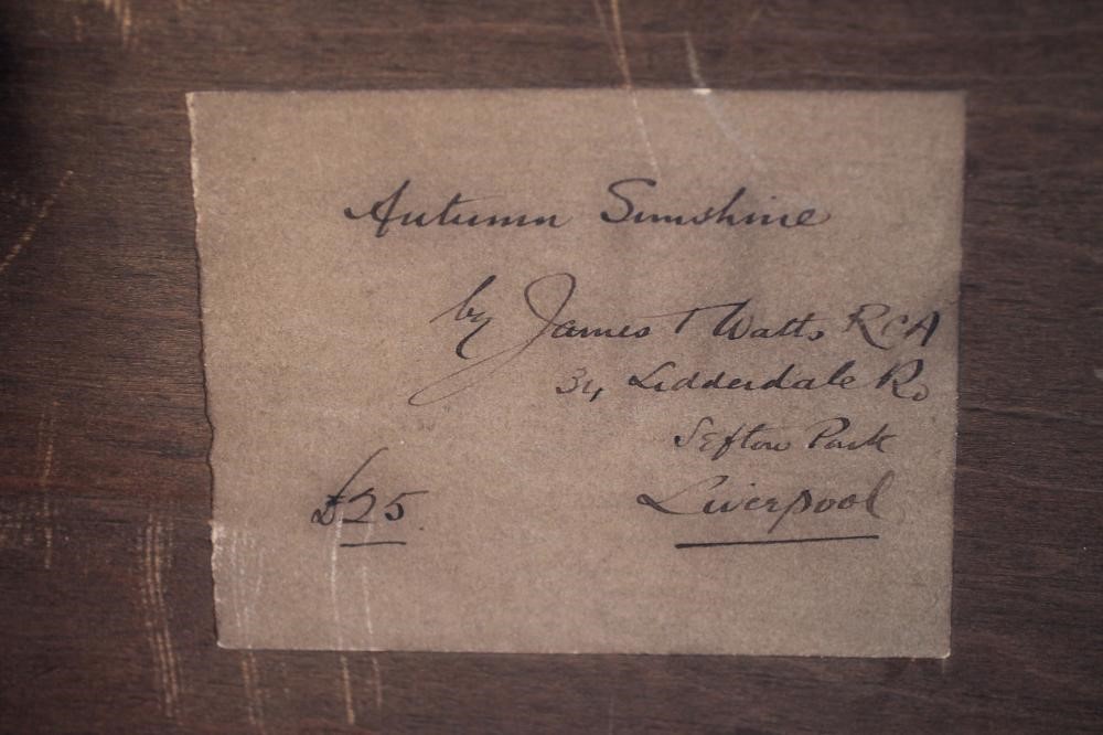JAMES THOMAS WATTS R.Cam.A. R.B.S.A. (1853-1930) Image