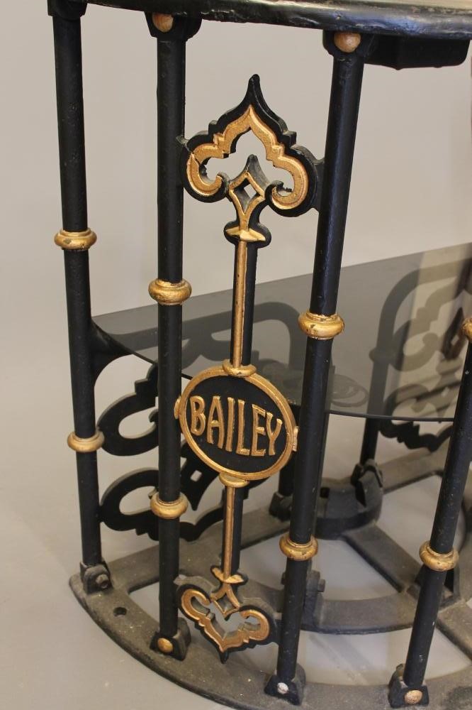 A VICTORIAN CAST IRON TURNSTILE CONVERTED INTO A BAR Image