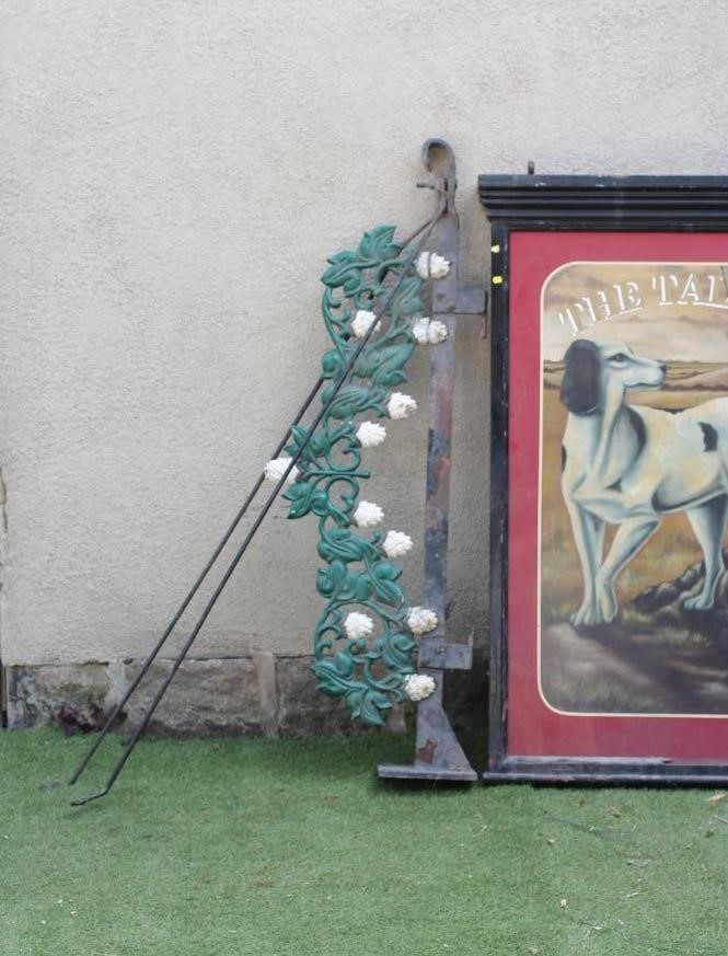AN INN SIGN "THE TALBOT" Image