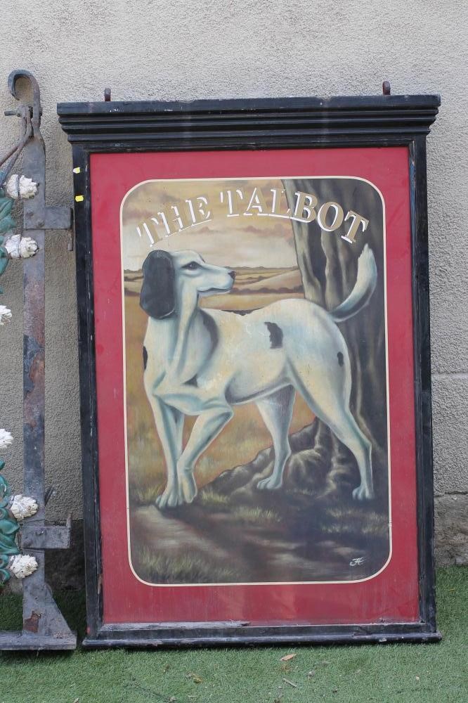 AN INN SIGN "THE TALBOT" Image