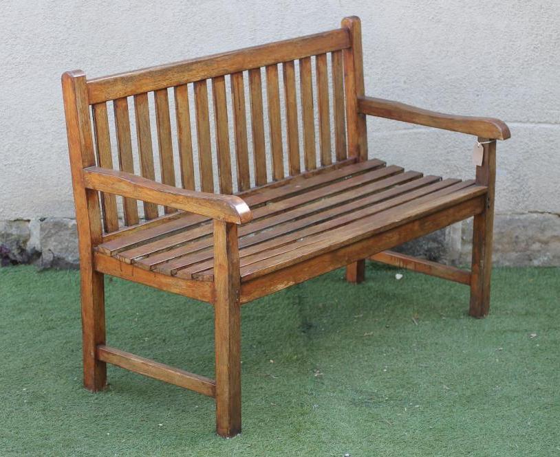 A JOINED HARDWOOD BENCH Image