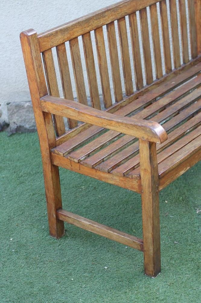 A JOINED HARDWOOD BENCH Image