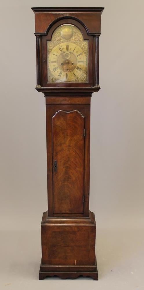 A MAHOGANY LONGCASE by John Lambourne Image
