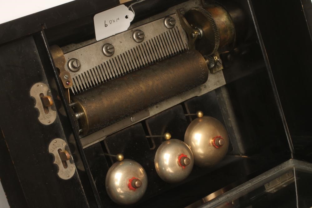 A SWISS MUSICAL BOX Image