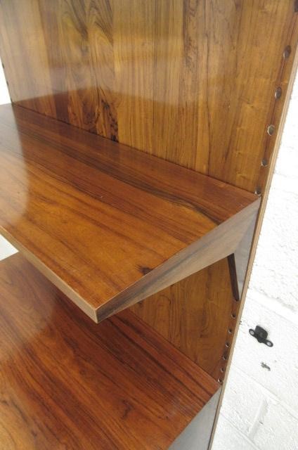 A ROSEWOOD DANISH DESIGN STACKING UNIT Image