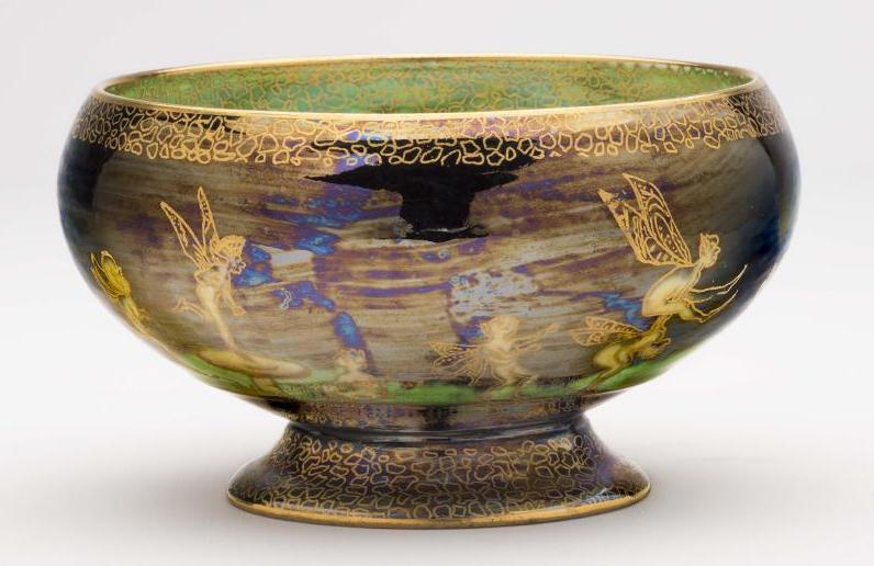 A WEDGWOOD FAIRYLAND LUSTRE "EMPIRE" BOWL designed by Daisy Makeig-Jones Image