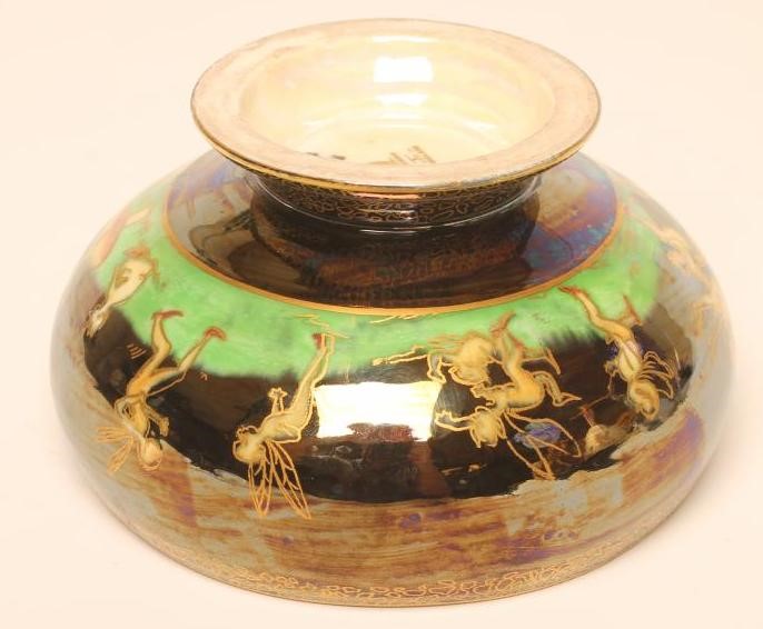 A WEDGWOOD FAIRYLAND LUSTRE "EMPIRE" BOWL designed by Daisy Makeig-Jones Image
