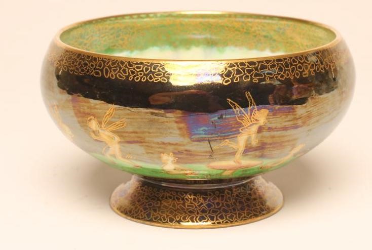 A WEDGWOOD FAIRYLAND LUSTRE "EMPIRE" BOWL designed by Daisy Makeig-Jones Image