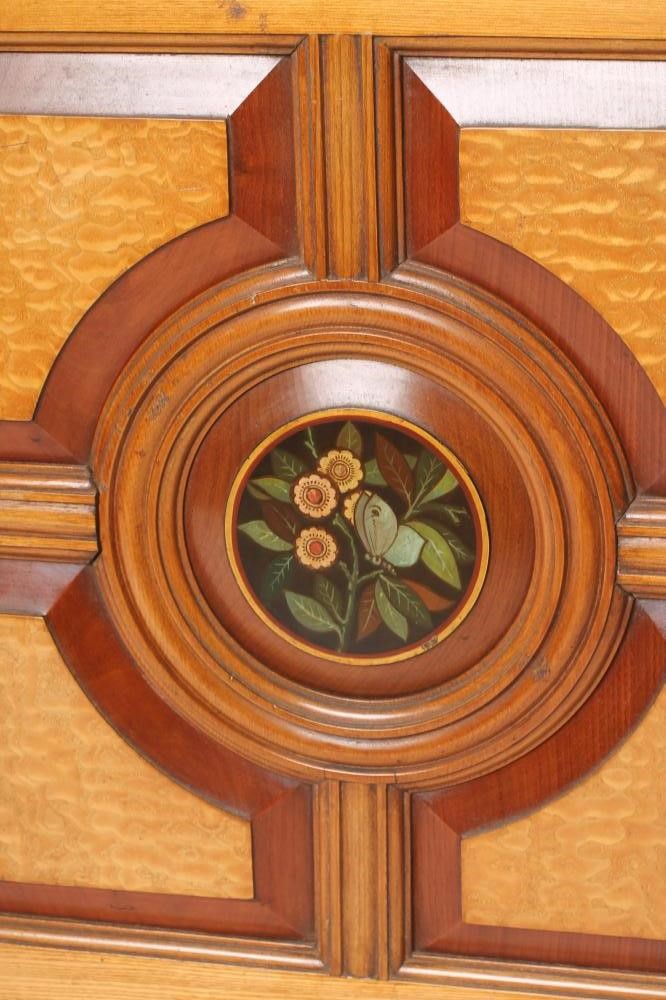 AN AESTHETIC ASH WALL CABINET of oblong form Image