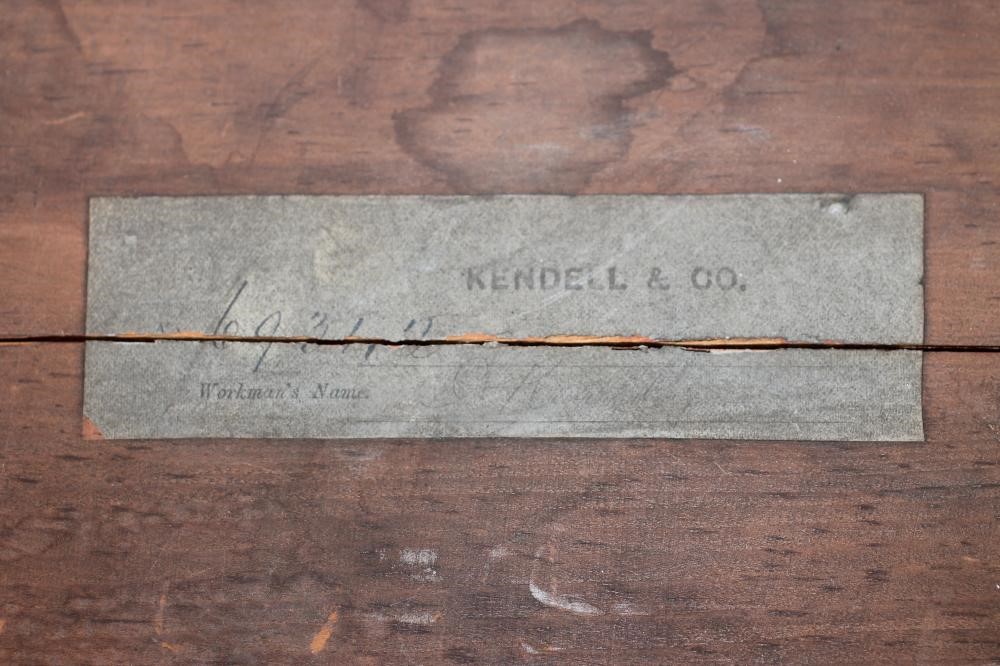 A VICTORIAN MAHOGANY LIBRARY BOOKCASE of breakfront form Image