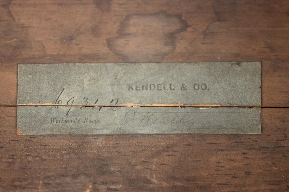 A VICTORIAN MAHOGANY LIBRARY BOOKCASE of breakfront form Image